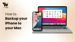 Backup iPhone to Mac