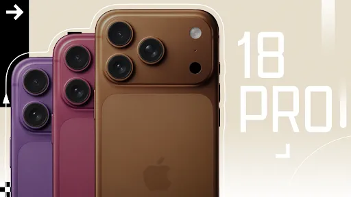 Close-up of the rumored iPhone Pro model