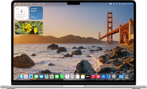 Mac running macOS 27 Golden Gate